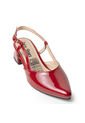 Priceshoes Zapatos Ejecutivo Puntudo En Charol Para Mujer 9721215ROJO de Price Shoes