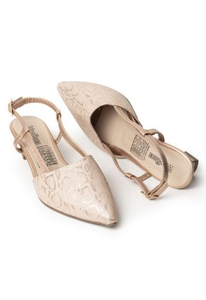 Price Shoes Zapatos  Puntudo De Tacón Para Mujer 4822507OROROSA