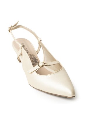 Price Shoes Zapatos Puntudo De Tacón Para Mujer 4822503CHAMPANA