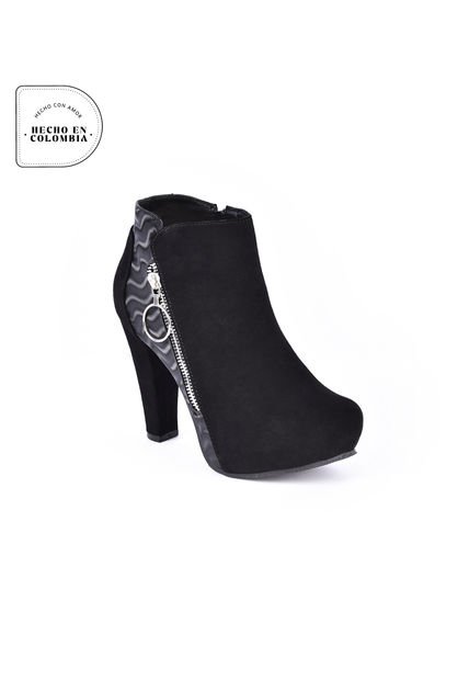 Priceshoes Botas Botas Botines Dama 172Pl97-2Negro - Compra Ahora | Dafiti  Colombia