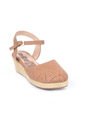Price Shoes Sandalias Tacon Para Dama 262503AMARETTO de Price Shoes
