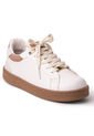 Price Shoes Tenis Moda Mujer 4222502BEIGE de Price Shoes