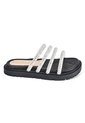 Price Shoes Sandalias Slide Brillo Mujer 282LV02NEGRO de Price Shoes