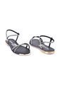 Price Shoes Sandalia Plana Para Mujer 482103NEGRO de Price Shoes