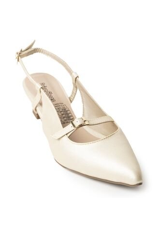 Price Shoes Zapatos  Puntudo De Tacón Para Mujer 4822503CHAMPANA Price Shoes