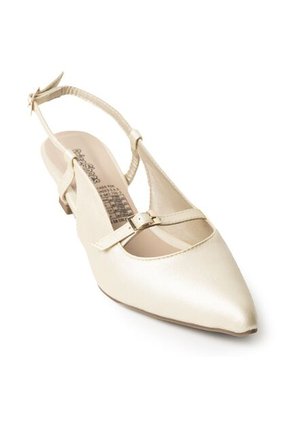 Price Shoes Zapatos Puntudo De Tacón Para Mujer 4822503CHAMPANA