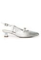 Price Shoes Zapatos  Puntudo De Tacón Para Mujer 4822503PLATA de Price Shoes