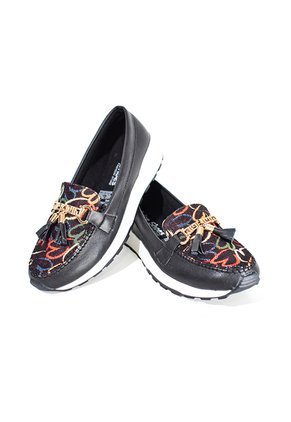 Price Shoes Mocasines Plataforma Moda Mujer 0922845NEGRO