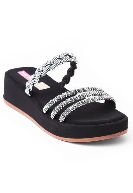 Priceshoes Sandalias Planas Mujeres 4725211NEGRO