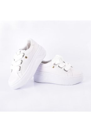 Priceshoes Tenis Moda Mujeres 962DUBAIBLANCO