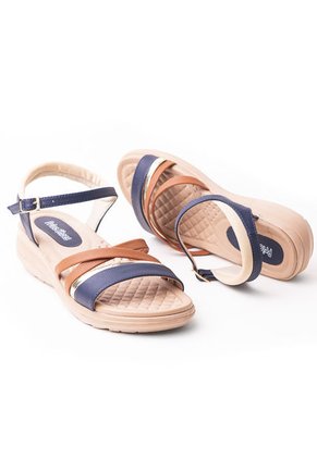 Priceshoes Sandalias Confort Para Mujer 182NV352AZUL