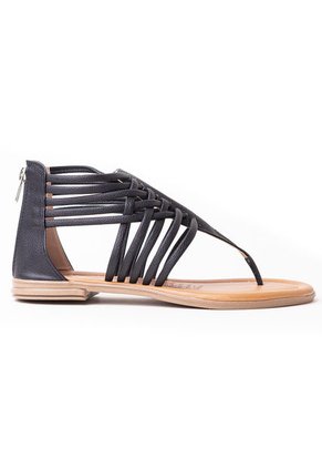 Priceshoes Sandalias Planas Mujeres 3022525NEGRO