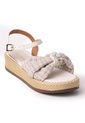 Priceshoes Sandalias Planas Mujeres 462JC012BEIGE de Price Shoes