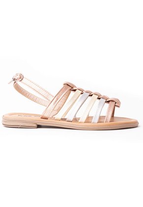 Priceshoes Sandalias Planas Mujeres 3022503OROROSA