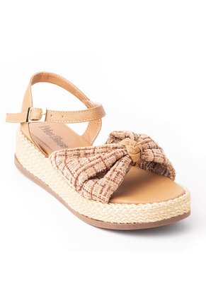 Priceshoes Sandalias Planas Mujeres 462JC012CAMEL