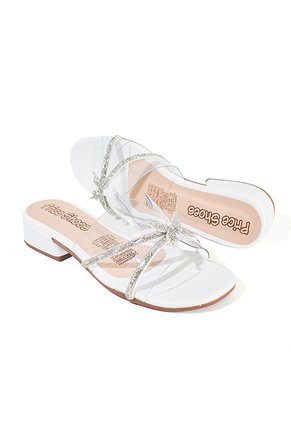 Price Shoes Tacones Elegantes Mujer 6122861BLANCO