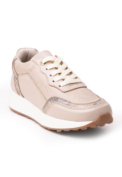 Price Shoes Tenis Moda Mujer 682MSD-02BEIGE