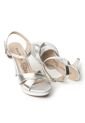 Price Shoes Tacones Con Plataforma Para Mujer 542919PLATA de Price Shoes