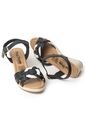 Price Shoes Plataformas  En Yute Para Mujer 692A221NEGRO de Price Shoes