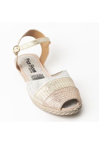 Price Shoes Sandalias En Yute Para Mujer 692D14OROROSA Price Shoes