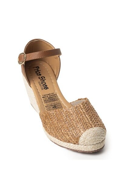 Price Shoes Plataformas  En Yute Para Mujer 692A210MIEL