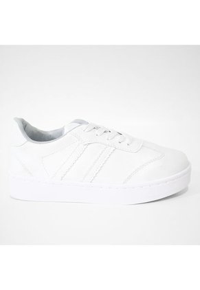 Price Shoes Tenis Escolar 25402COLBLANCO