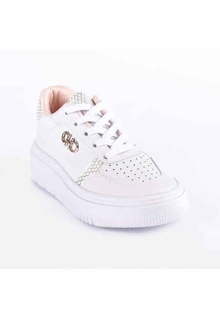 Priceshoes Tenis Moda Mujeres 3922034BLANCO