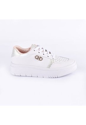 Priceshoes Tenis Moda Mujeres 3922034BLANCO