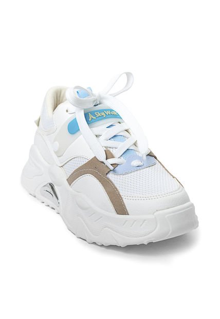 Price Shoes Tenis Moda Mujer 632058AZUL