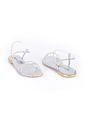 Price Shoes Sandalia Plana Para Mujer 482103PLATA de Price Shoes