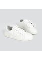 Priceshoes Tenis Moda Dama 702PU0604BLANCO de Price Shoes