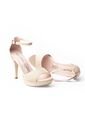 Priceshoes Tacones Mujer 542839Champana de Price Shoes