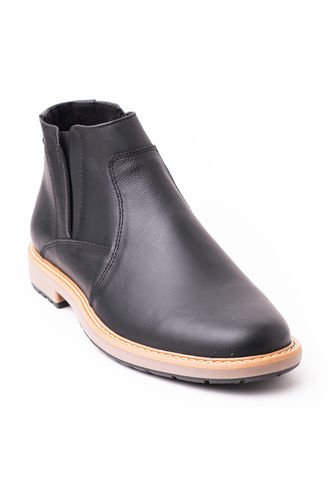 Sky Walk Botas Cuero Hombre 663111168NEGRO Price Shoes