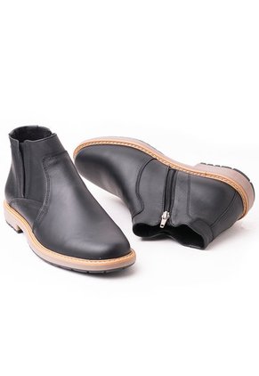 Sky Walk Botas Cuero Hombre 663111168NEGRO