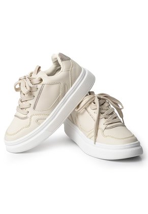 Price Shoes Tenis Urbanos Mujer 822726BEIGE