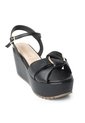 Price Shoes Sandalias Plataformas Mujer 192A-109NEGRO de Price Shoes