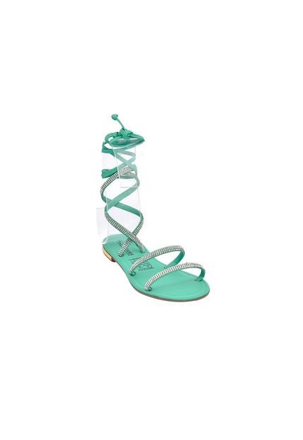 Price Shoes Sandalias Planas Mujer 802907Verde