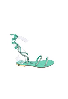 Price Shoes Sandalias Planas Mujer 802907Verde