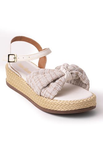 Priceshoes Sandalias Planas Mujeres 462JC012BEIGE Price Shoes