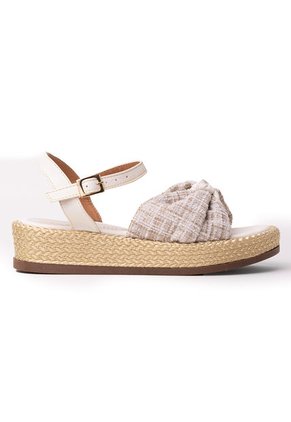 Priceshoes Sandalias Planas Mujeres 462JC012BEIGE