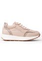 Price Shoes Tenis Moda Mujer 682MSD-02BEIGE de Price Shoes