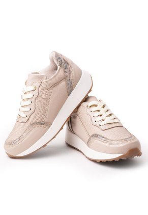 Price Shoes Tenis Moda Mujer 682MSD-02BEIGE