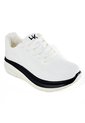 Price Shoes Tenis Deportivos Cómodos Mujer 202WN45-HKFBLANCO de Price Shoes