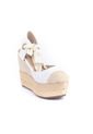 Price Shoes Plataformas Para Dama 962CR30BLANCO de Price Shoes