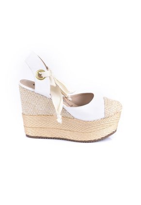 Price Shoes Plataformas Para Dama 962CR30BLANCO
