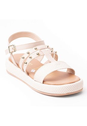Price Shoes Sandalia Confort Para Mujer 6022763BEIGE