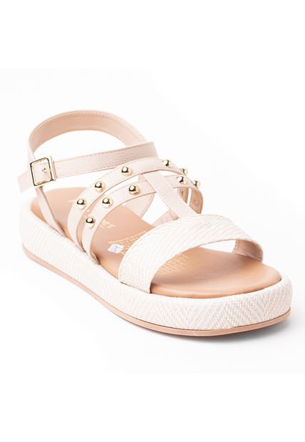 Price Shoes Sandalia Confort Para Mujer 6022763BEIGE