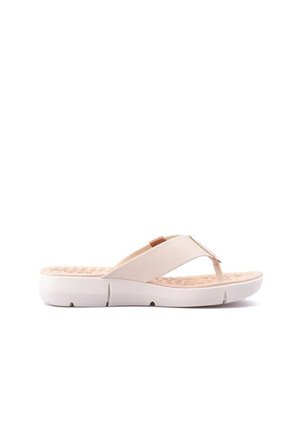 Price Shoes Sandalia Playera Para Mujer 0227142-106-1CREMA
