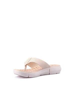 Price Shoes Sandalia Playera Para Mujer 0227142-106-1CREMA