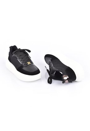Price Shoes Tenis Moda Mujeres 822562NEGRO